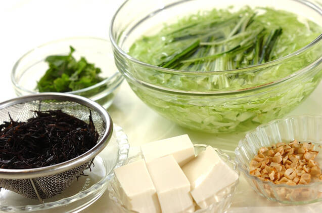 ヒジキのヘルシーサラダの作り方の手順1