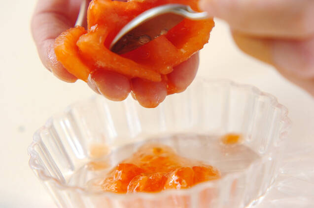 シラスのトマト和えの作り方の手順1