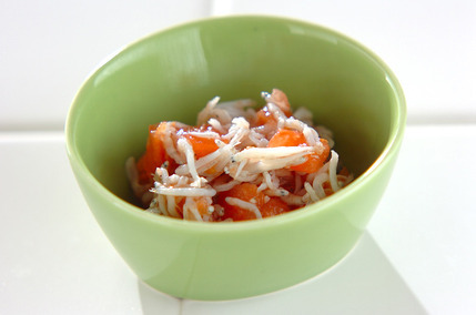 シラスのトマト和え