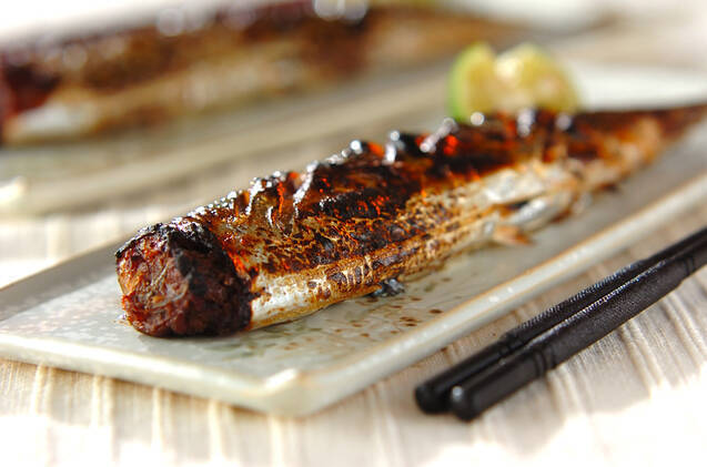 サンマのみそ焼き