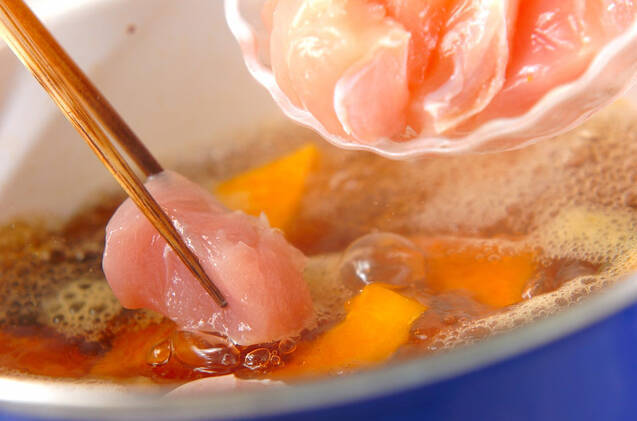 カボチャの含め煮の作り方の手順5