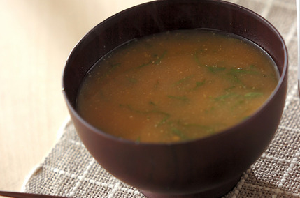 納豆のみそ汁