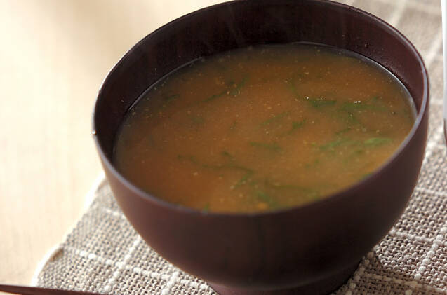 納豆のみそ汁