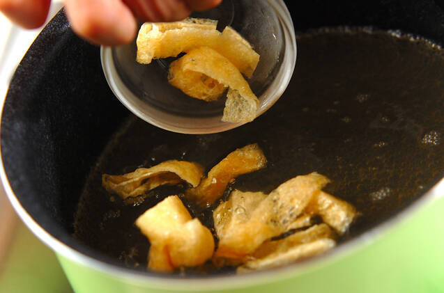 納豆のみそ汁の作り方の手順3