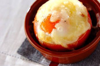 卵入りカップトマト