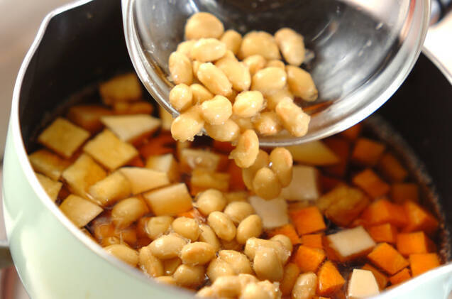 大豆の五目煮の作り方の手順6