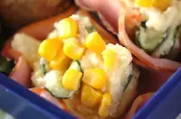 お花のポテトサラダ