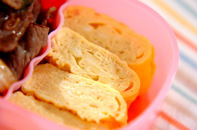 紅ショウガだし巻き