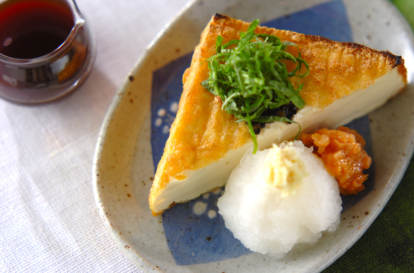 シンプル厚揚げステーキ