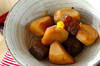 こっくり味しみ！里芋とコンニャクの甘辛煮物の作り方の手順