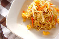 ジャコ入り焼きそば