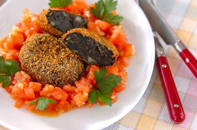 イカスミコロッケ