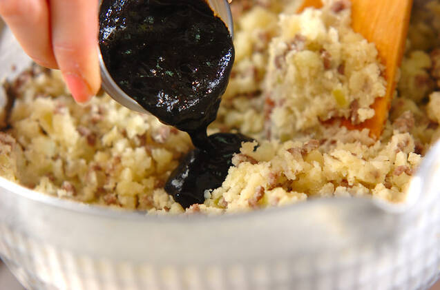 イカスミコロッケの作り方の手順6