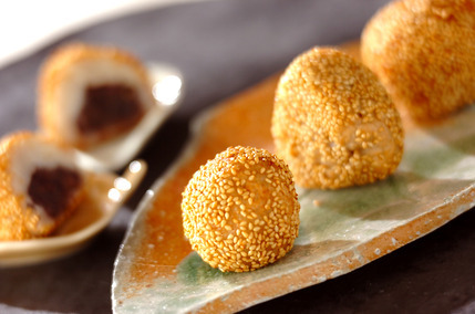 里芋のもちもち揚げ団子