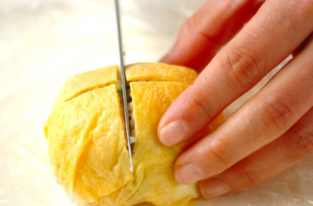 卵手まり寿司の作り方の手順3