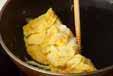 野菜炒めオムレツのっけの作り方の手順9