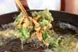 大豆と菊菜のかき揚げの作り方3