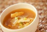 大根とエノキのみそ汁