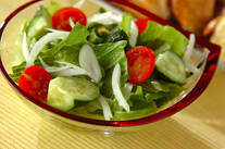 シンプルグリーンサラダ