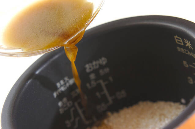 キノコおこわの作り方の手順10