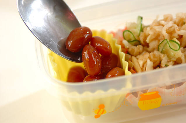 煮豆の作り方の手順1