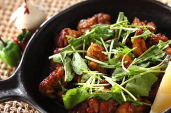 スパイシー照り焼きチキン