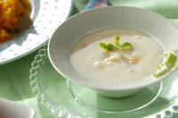 サッパリ白桃スープ