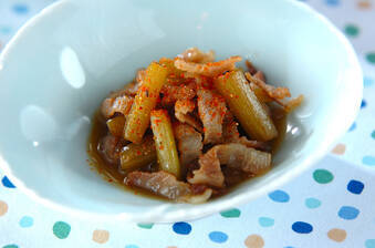 フキのきんぴら