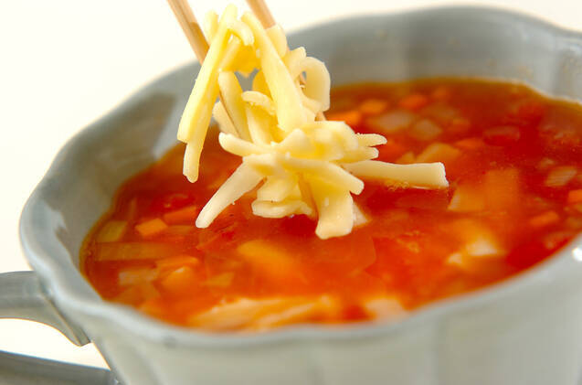 トマトチーズスープの作り方の手順5