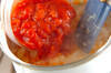 トマトチーズスープの作り方の手順4