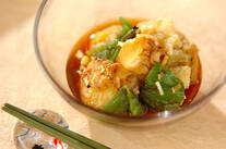 ナスのネギしょうゆ和え