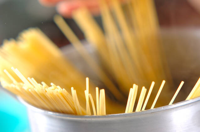 マーボースパゲティの作り方の手順9