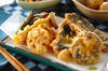 アジと野菜の天ぷらの作り方の手順
