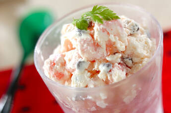 スイカのアイス