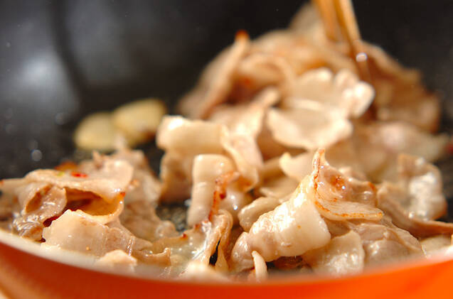 豚トマ炒めの作り方の手順4