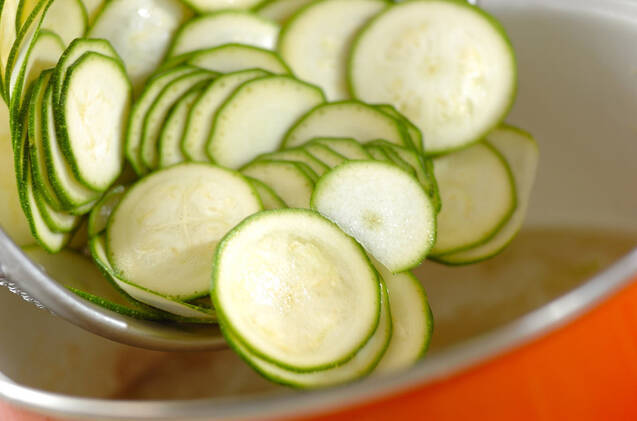 ズッキーニの冷製スープの作り方の手順4