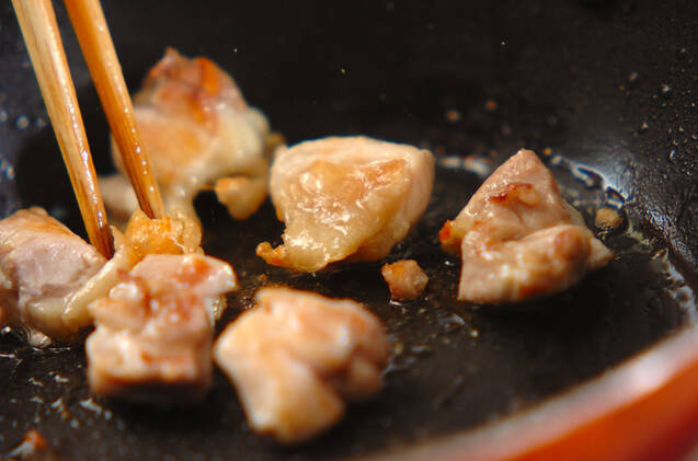 照り焼きチキンの作り方の手順1