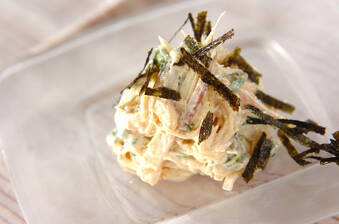 冷製明太子チーズカッペリーニ