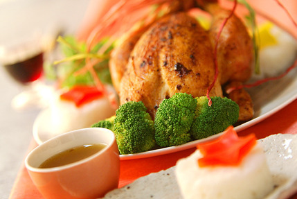 ふたりのローストチキン