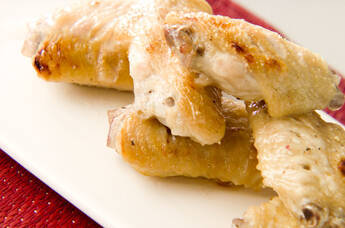 鶏手羽先の塩焼き