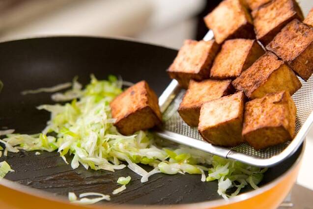 厚揚げの揚げ煮の作り方の手順7