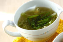 春キャベツのコンソメスープ