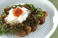 おろしのせ和風ステーキ