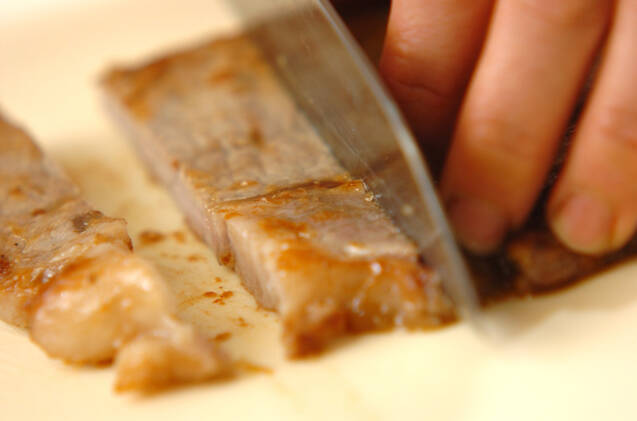 おろしのせ和風ステーキの作り方の手順9