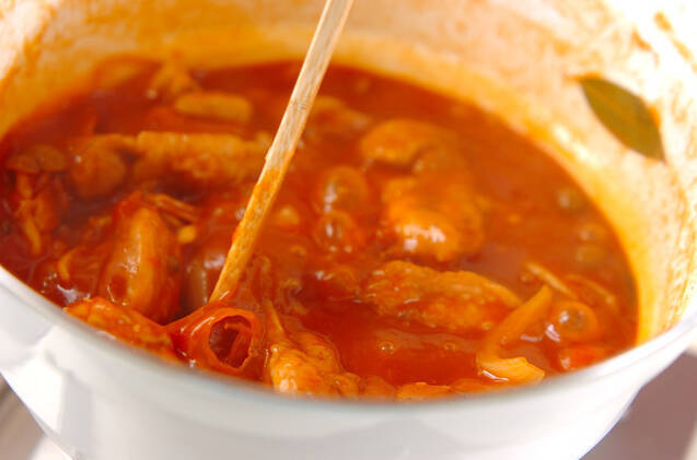 鶏肉のトマト煮の作り方の手順8