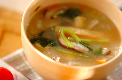 すりおろし長芋入り汁