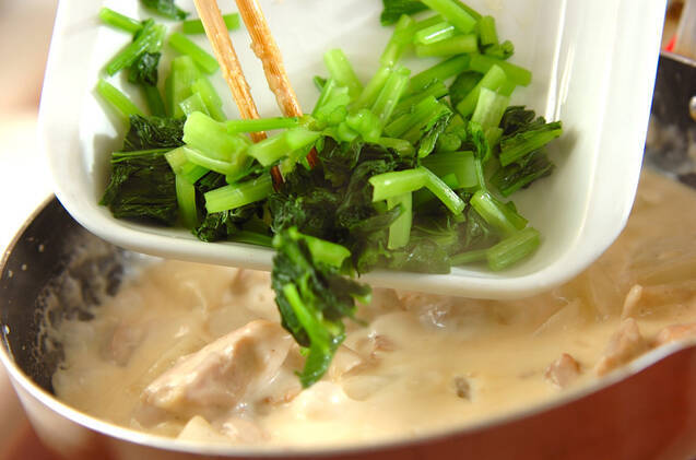 鶏と大根のクリーム煮の作り方の手順5