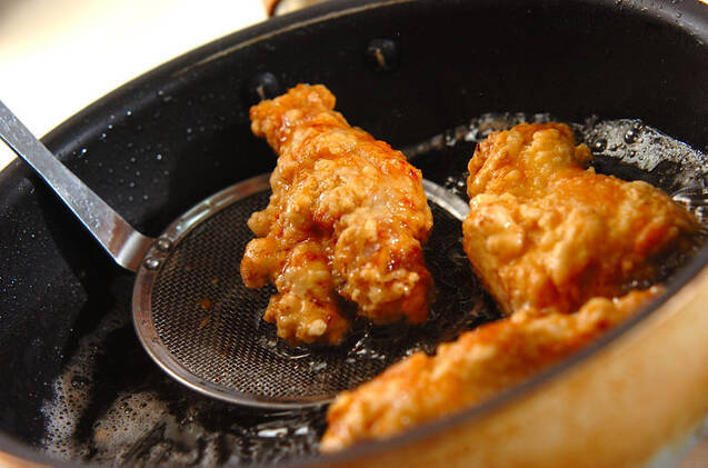 フライドチキンの作り方の手順8