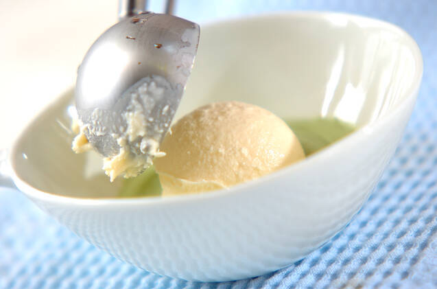 抹茶チーズデザートの作り方の手順2