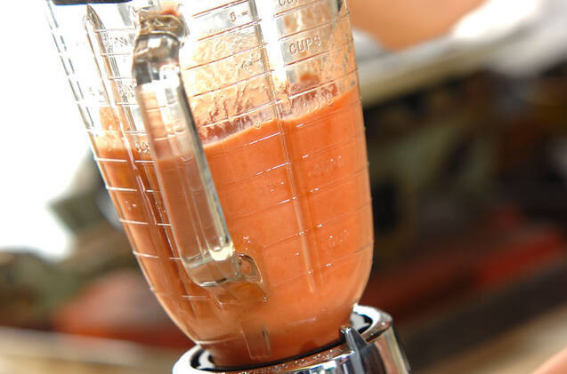 トマトパインジュースの作り方の手順2